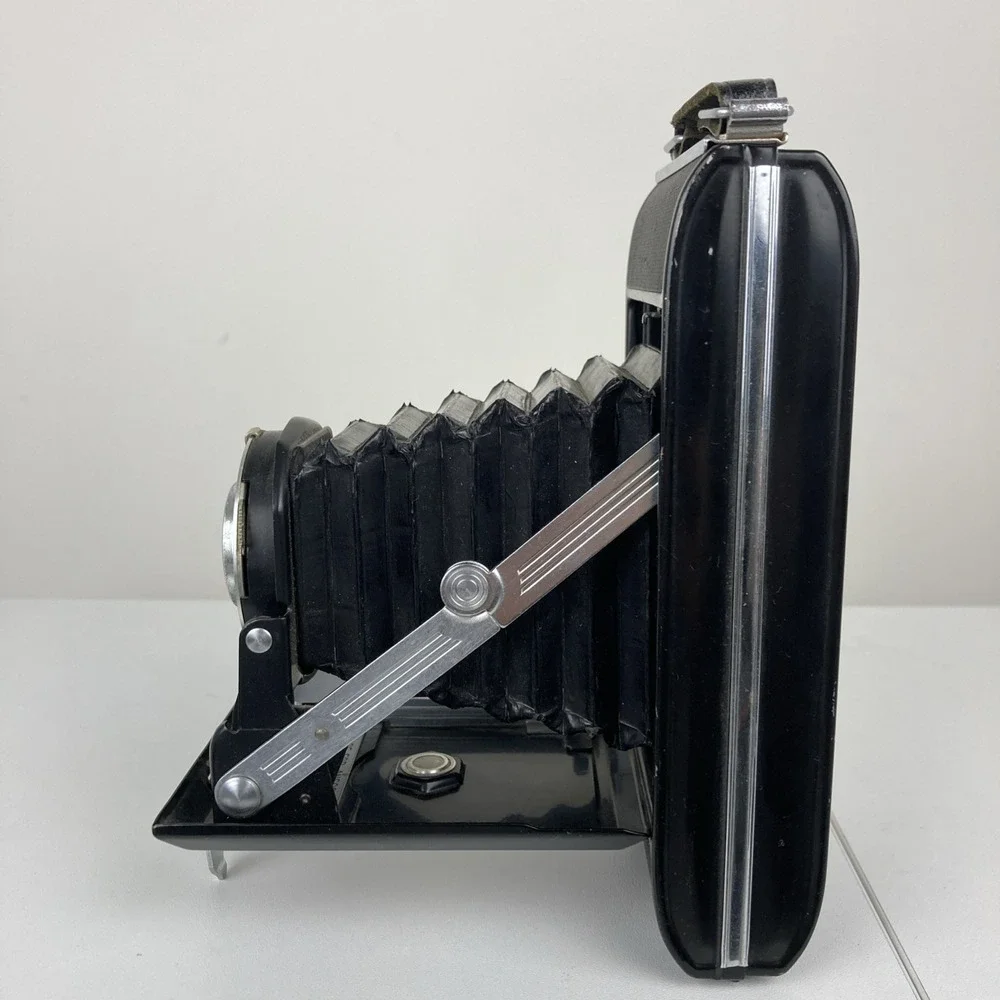 VINTAGE ANSCO VIKING‎ READYSET 120 ROLL FILM FOLDING BELLOWS CAMERA 1952-59
